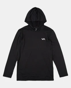 RVCA Workout Pullovers / Hoodies|Workout Shirts>SPORT VENT TECHNICAL HOODED TOP