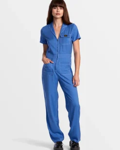 Women RVCA Dresses / Rompers>SPRING SHIFT WORKWEAR JUMPSUIT