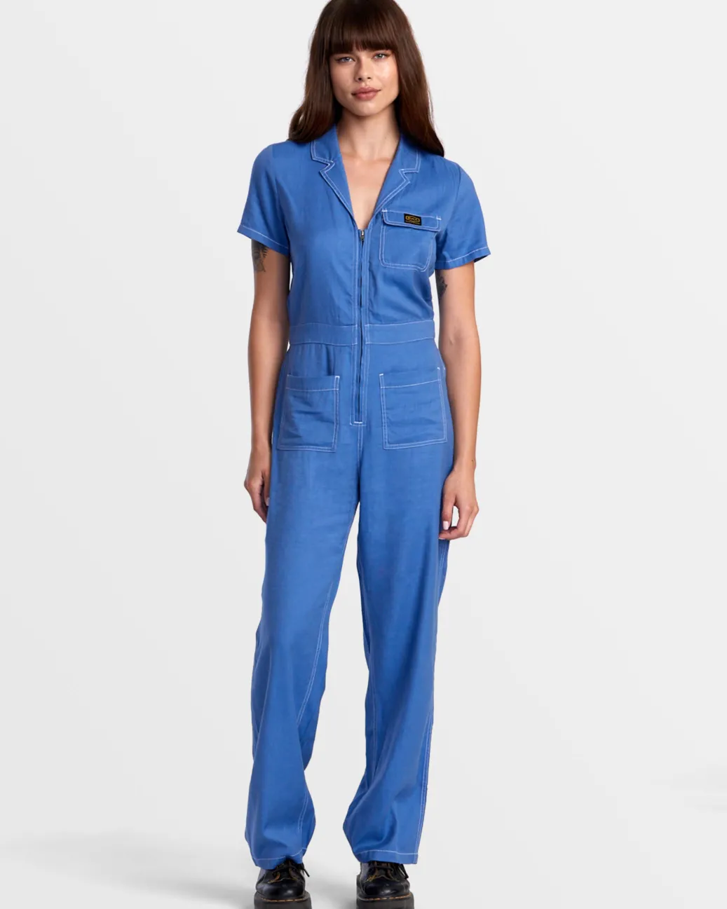 Women RVCA Dresses / Rompers>SPRING SHIFT WORKWEAR JUMPSUIT