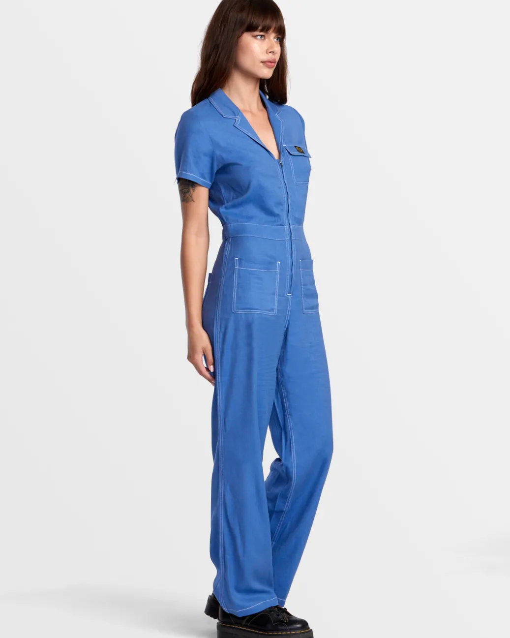 Women RVCA Dresses / Rompers>SPRING SHIFT WORKWEAR JUMPSUIT