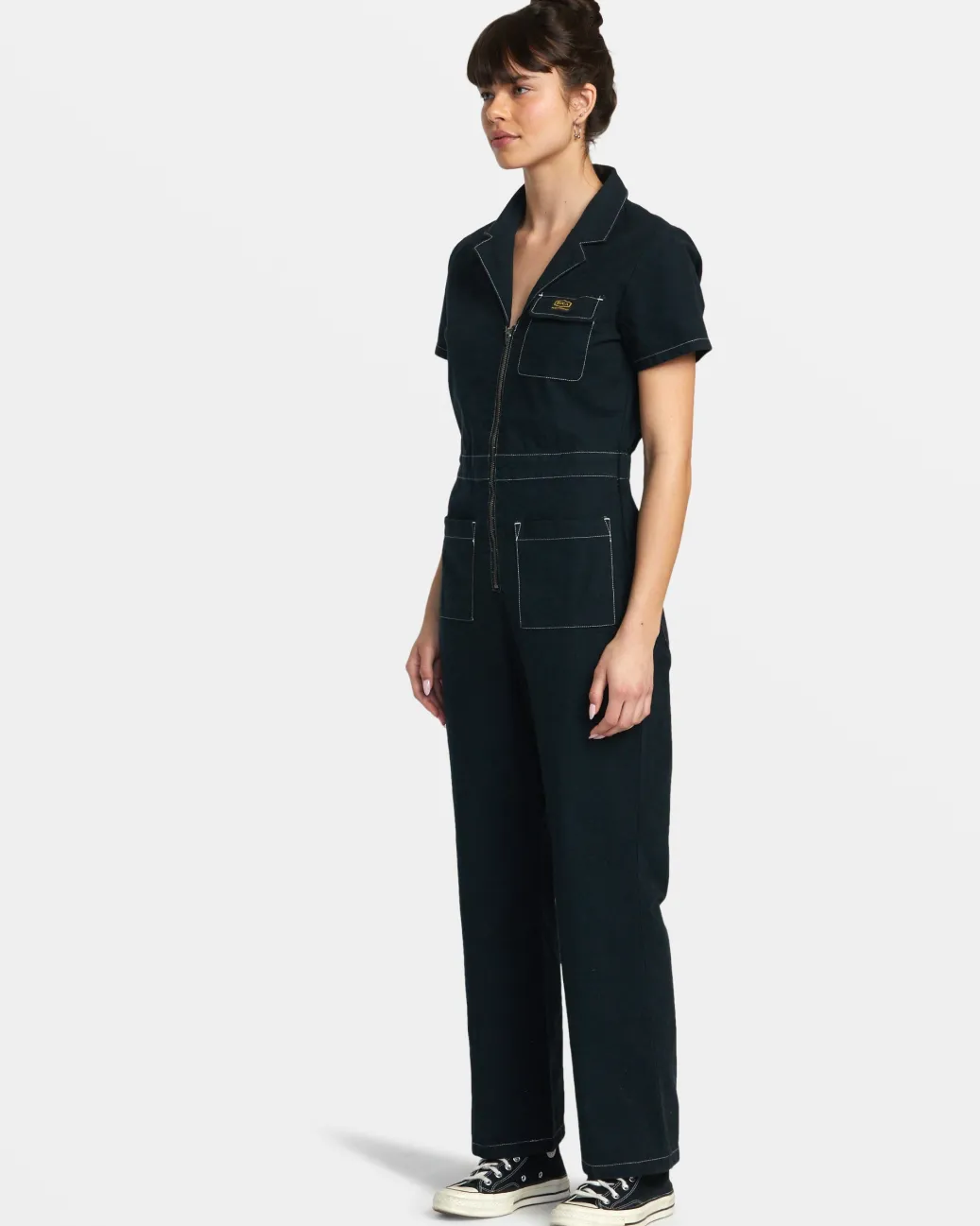 Women RVCA Dresses / Rompers>SPRING SHIFT WORKWEAR JUMPSUIT