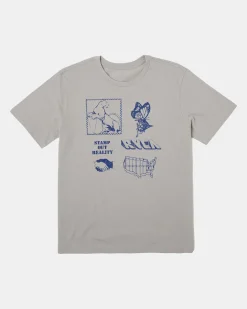 RVCA Tees / Tanks>STAMP OUT TEE