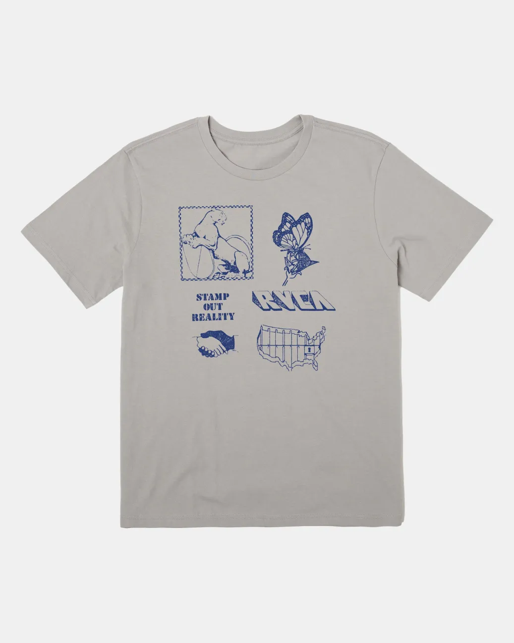 RVCA Tees / Tanks>STAMP OUT TEE