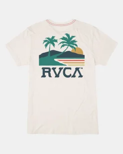 RVCA Tees / Tanks>SUNNY DAYS TEE