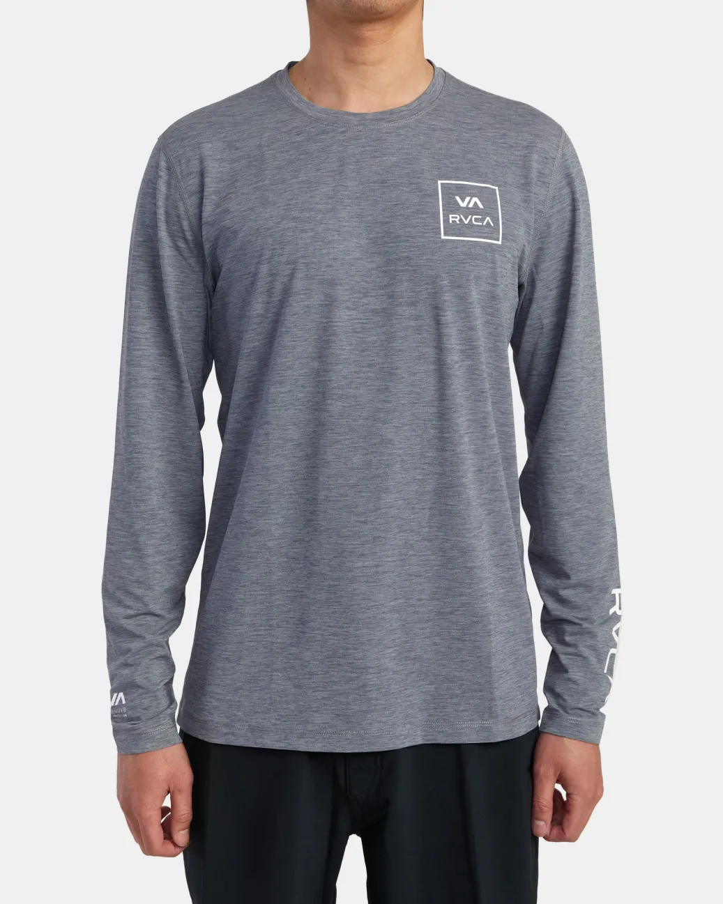 RVCA Rashguards / Surf Tees>SURF SHIRT LONG SLEEVE SURF TEE