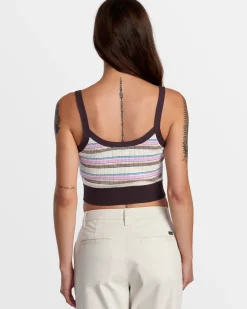 Women RVCA Tops>TATUM SWEATER TANK TOP
