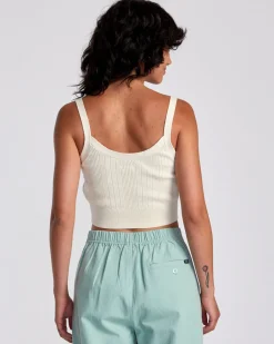 Women RVCA Tops>TATUM SWEATER TANK TOP