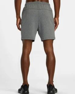 RVCA Shorts / Hybrids>TECH FLEECE ELASTIC WAIST SHORTS