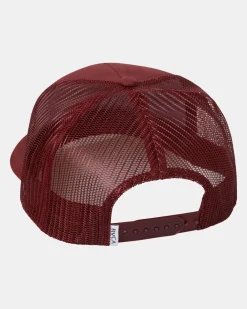 Women RVCA Hats>17TH ST TRUCKER HAT
