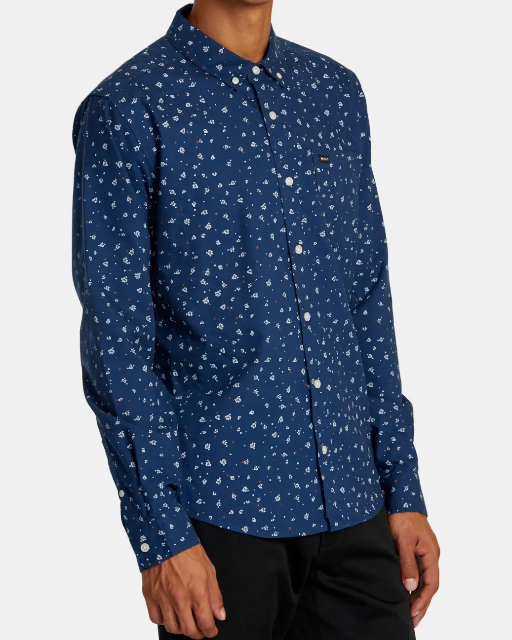RVCA Shirts / Flannels>THAT'LL DO PRINT LONG SLEEVE SHIRT