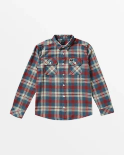 RVCA Shirts / Flannels>THAT'LL WORK FLANNEL LONG SLEEVE SHIRT