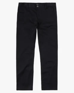 RVCA Pants>THE WEEKEND STRETCH STRAIGHT FIT PANTS
