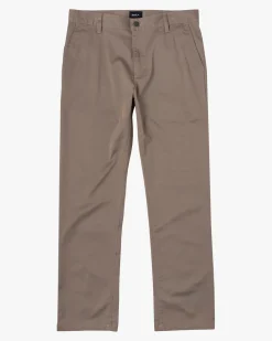 RVCA Pants>THE WEEKEND STRETCH STRAIGHT FIT PANTS