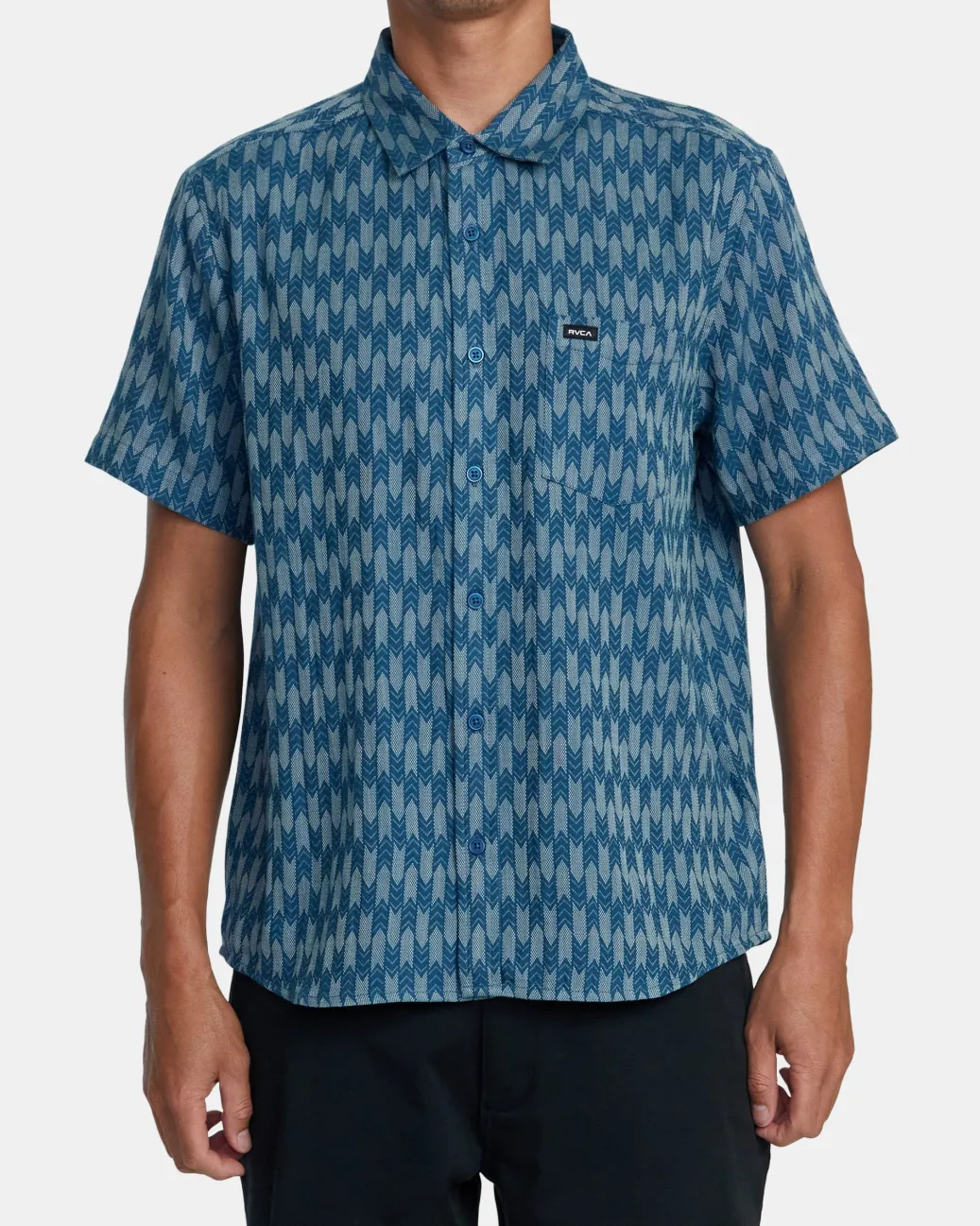 RVCA Shirts / Flannels>UPWARDS IKAT SHORT SLEEVE SHIRT