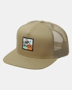 RVCA Hats / Beanies>VA ALL THE WAY PRINT TRUCKER HAT