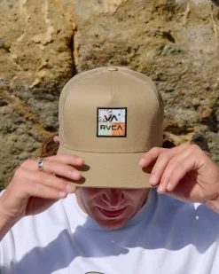 RVCA Hats / Beanies>VA ALL THE WAY PRINT TRUCKER HAT