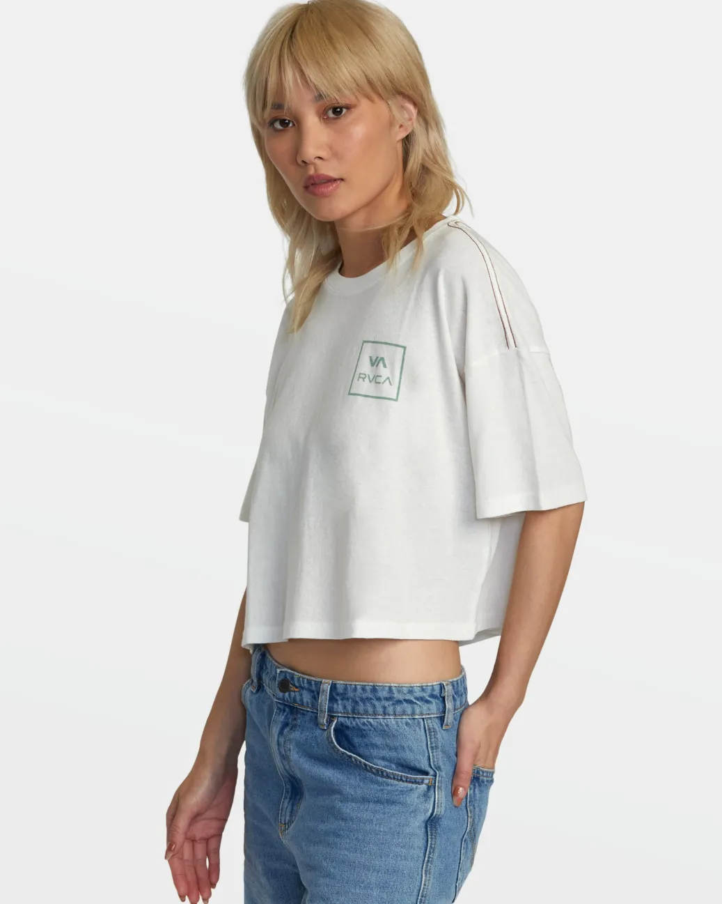 Women RVCA Tees / Tanks>VA ALL THE WAY TEE