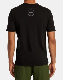 RVCA Workout Shirts|Tees / Tanks>VA CIRCLE SPLITTER TEE