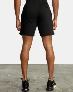 RVCA Shorts / Hybrids>VA ESSENTIAL 18" SWEAT SHORTS
