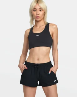 Women RVCA Athletic Shorts>VA ESSENTIAL LOW-RISE YOGGER SPORT SHORTS
