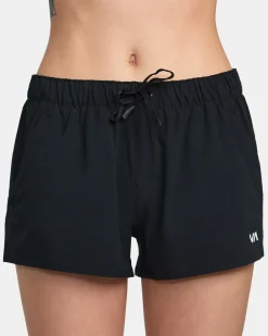 Women RVCA Athletic Shorts><noscript><img width=