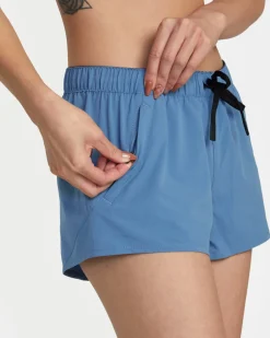 Women RVCA Athletic Shorts><noscript><img width=