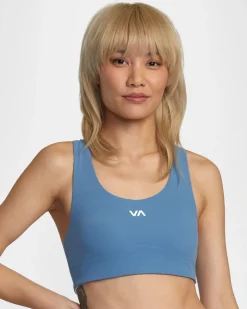 Women RVCA Compression Clothing|Sport Bras>VA ESSENTIAL MID II BRA
