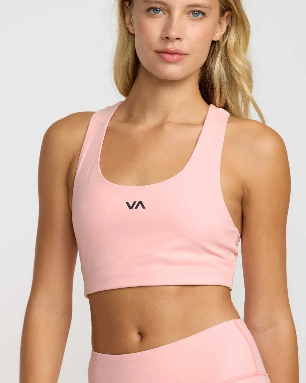 Women RVCA Compression Clothing|Sport Bras>VA ESSENTIAL MID II BRA