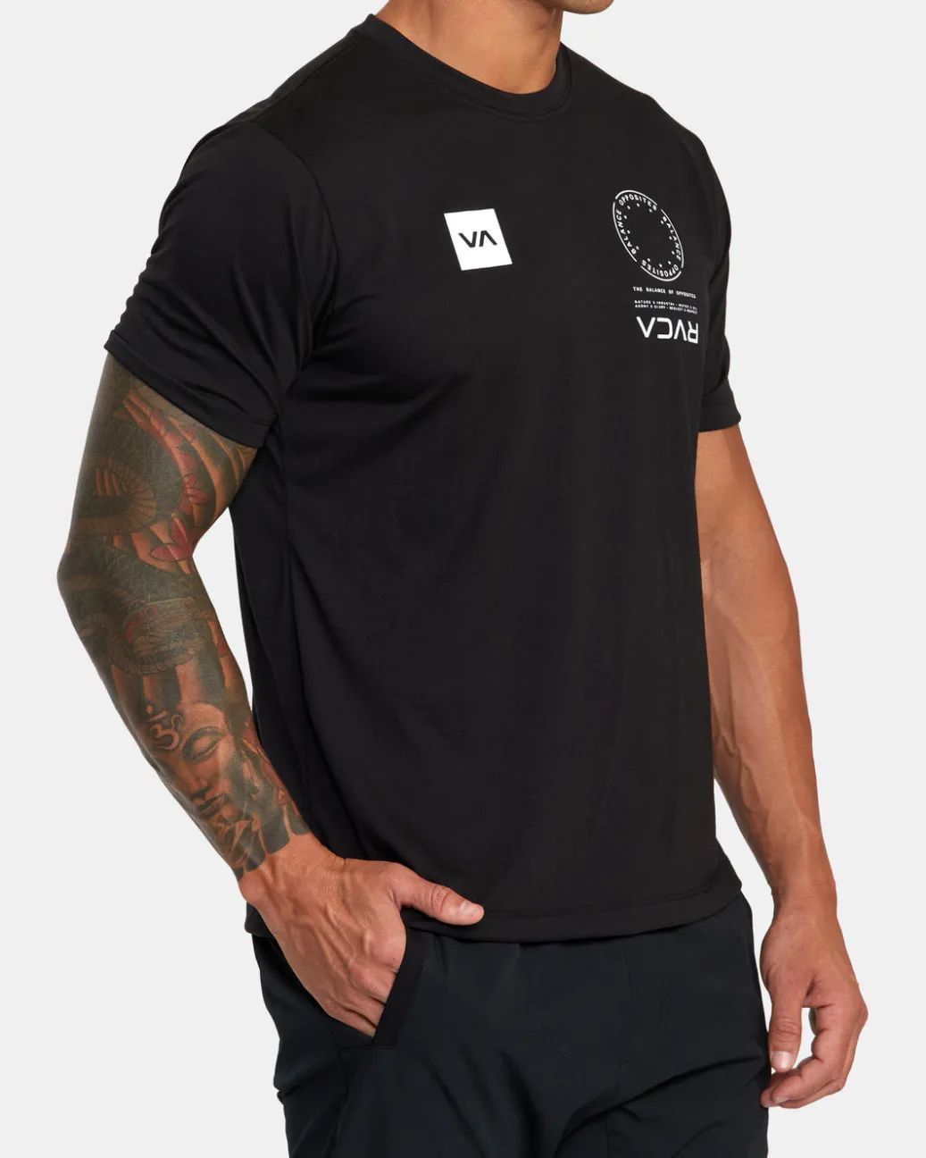 RVCA Workout Shirts|Tees / Tanks>VA MARK TEE