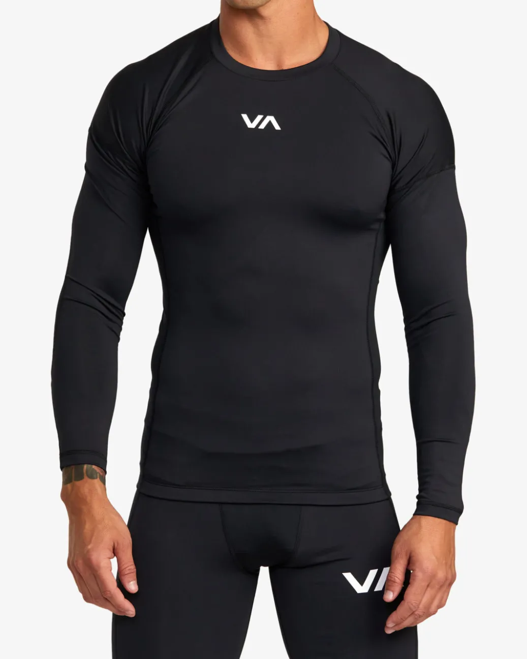 RVCA Compression Clothing|Workout Shirts>VA SPORT LONG SLEEVE COMPRESSION TOP