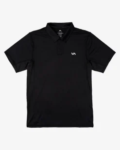 RVCA Workout Shirts|Tees / Tanks>VA SPORT VENT TECHNICAL POLO SHIRT