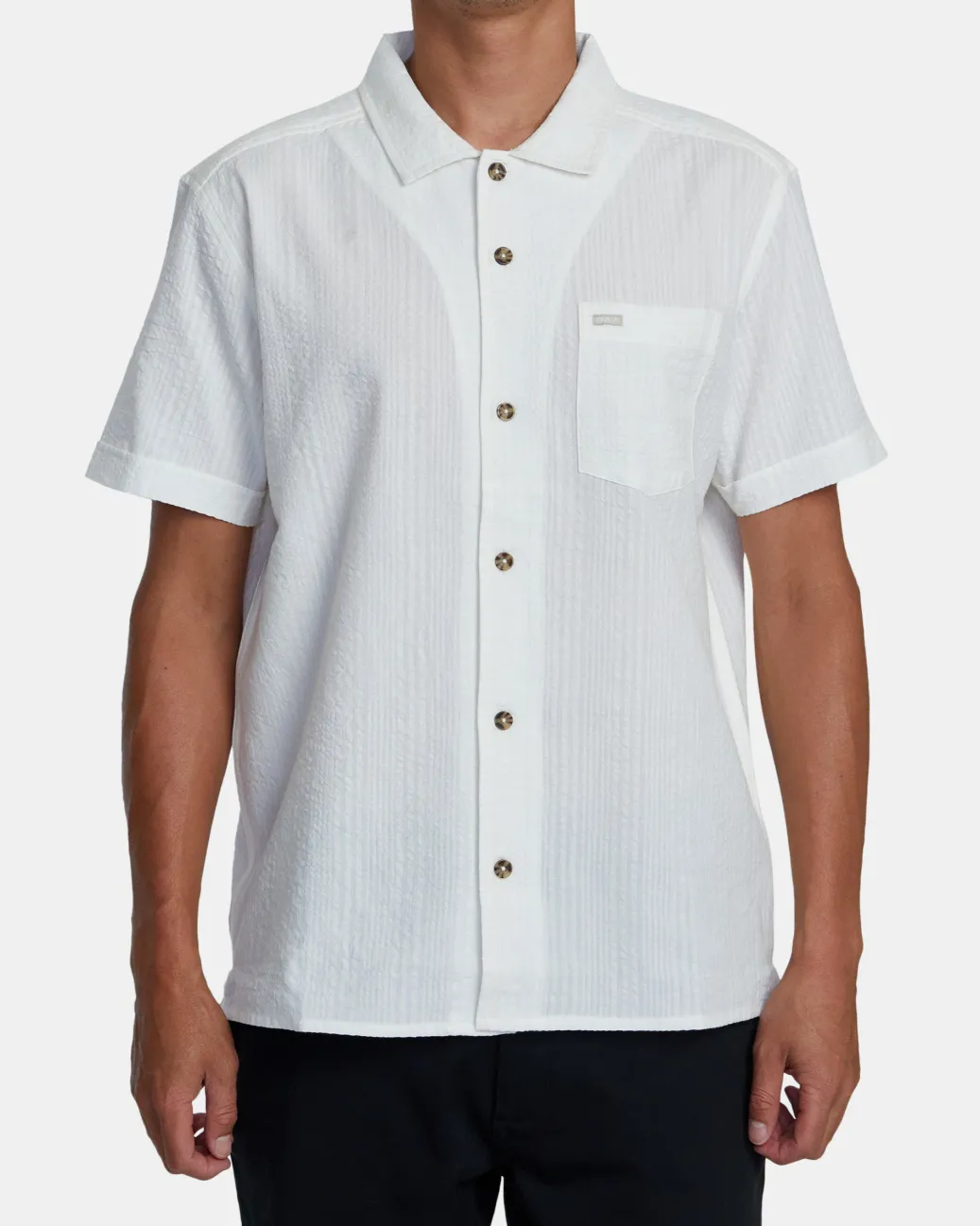 RVCA Shirts / Flannels>VACANCY SHORT SLEEVE SHIRT