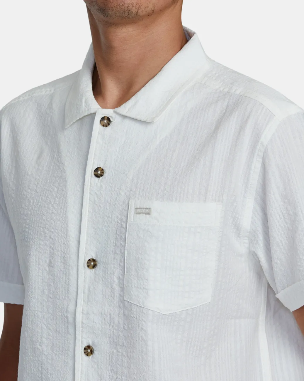 RVCA Shirts / Flannels>VACANCY SHORT SLEEVE SHIRT