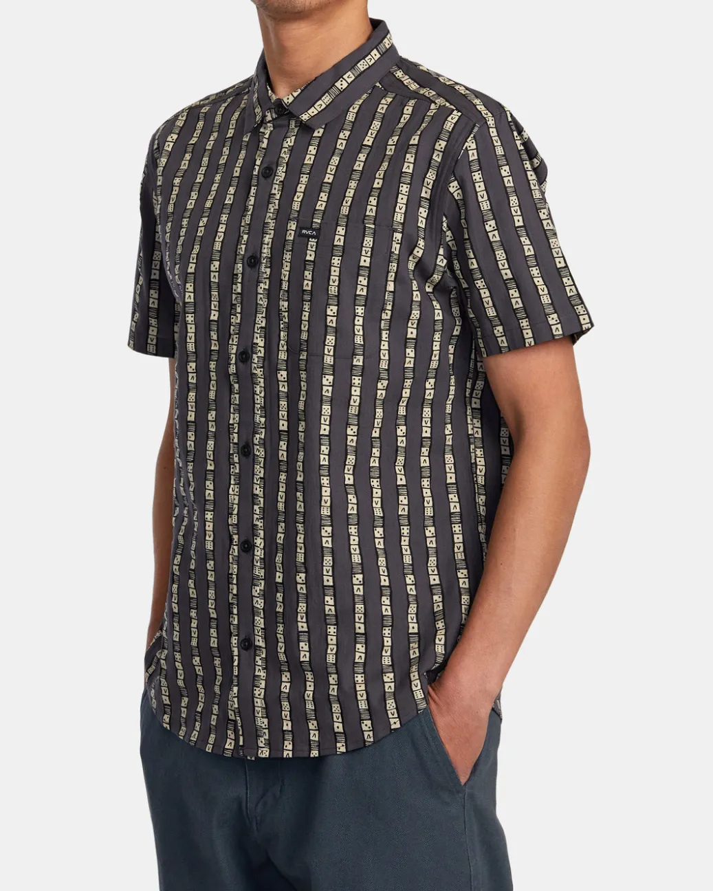 RVCA Shirts / Flannels>VACATIONIST SHORT SLEEVE SHIRT