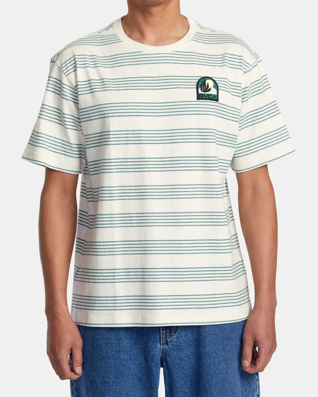 RVCA Tees / Tanks>VALLEJO STRIPE TEE