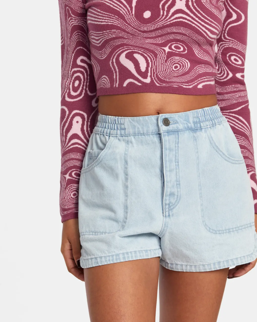 Women RVCA Denim>VENICE DENIM SHORTS