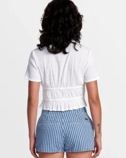 Women RVCA Denim>WEEKEND DENIM SHORTS