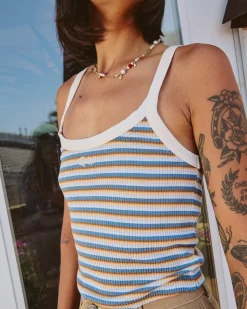 Women RVCA Tops>WESTSIDE CROP TOP