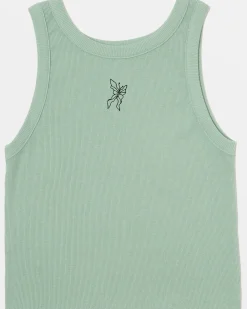 Women RVCA Tees / Tanks>WIDE RIB TANK TOP