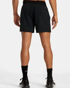 RVCA Athletic Shorts|Athletic Shorts>YOGGER 15" ELASTIC WAIST SHORTS
