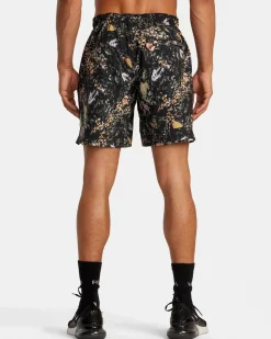 RVCA Athletic Shorts|Athletic Shorts>YOGGER STRETCH 17" ATHLETIC SHORTS