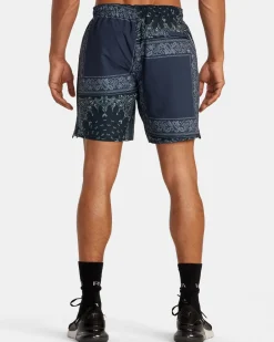 RVCA Athletic Shorts|Athletic Shorts>YOGGER STRETCH 17" ATHLETIC SHORTS