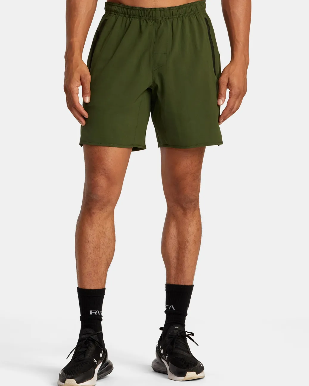 RVCA Athletic Shorts|Athletic Shorts>YOGGER STRETCH 17" ATHLETIC SHORTS