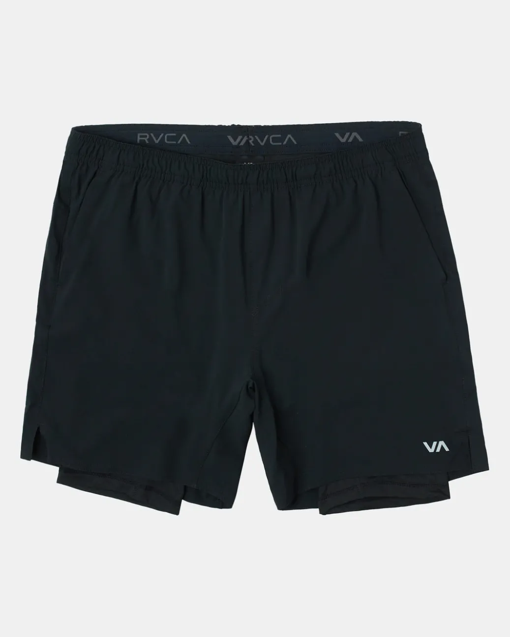 RVCA Athletic Shorts|Athletic Shorts>YOGGER TRAIN 2-IN-1 17" WORKOUT SHORTS