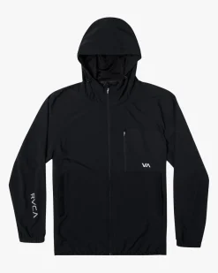 RVCA Workout Jackets|Jackets>YOGGER ZIP-UP HOODED JACKET II