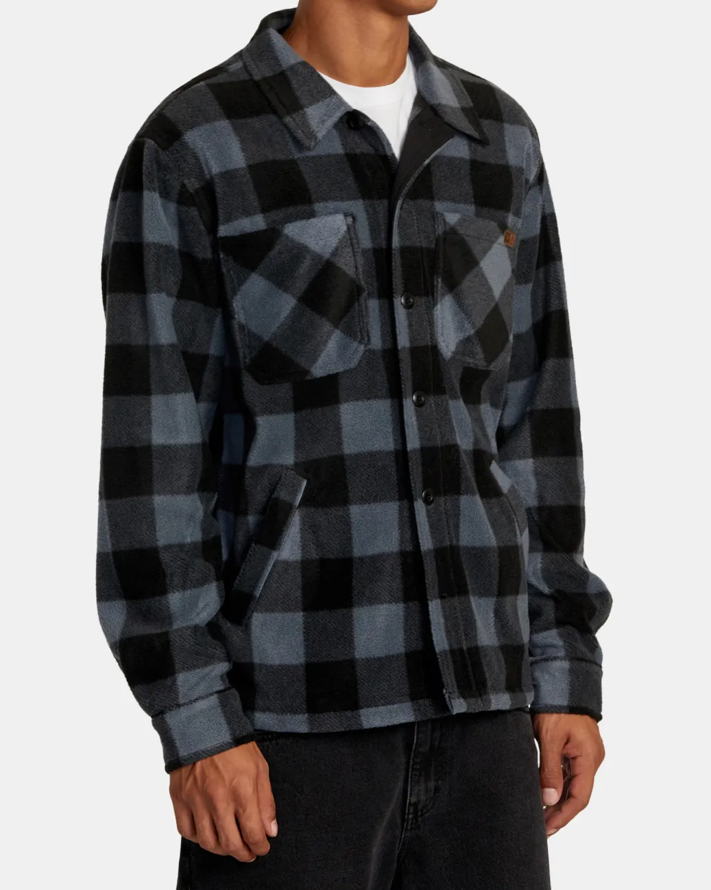 RVCA Jackets|Shirts / Flannels>YUKON HI PILE FLEECE SHIRT JACKET