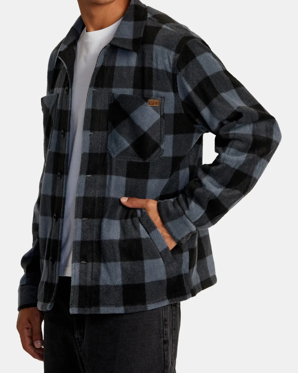 RVCA Jackets|Shirts / Flannels>YUKON HI PILE FLEECE SHIRT JACKET